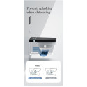 Hanging toilet with bidet function Rimless with seat and cover 800