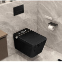 Hanging toilet with bidet function Rimless with seat and cover 800