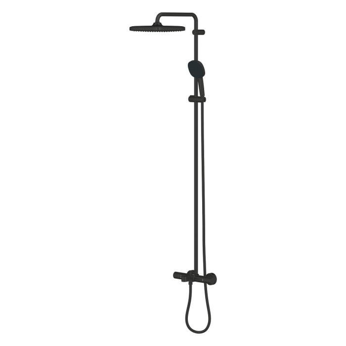 Термостатическая душевая система с изливом для ванны GROHE Vitalio Comfort 250, 269842431