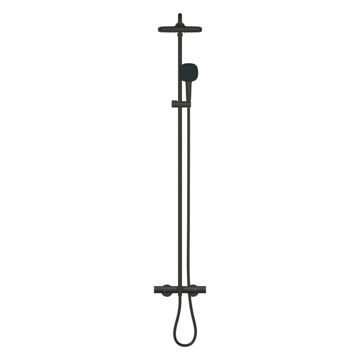 Thermostatic shower system with spout for bathtub GROHE Vitalio Comfort 250, 269842431