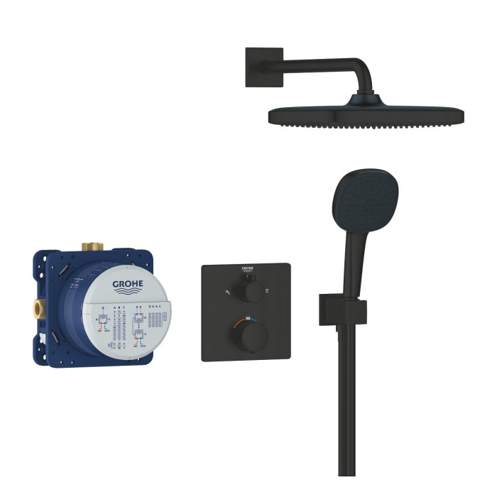 GROHE Precision built-in thermostatic shower set, 348822430