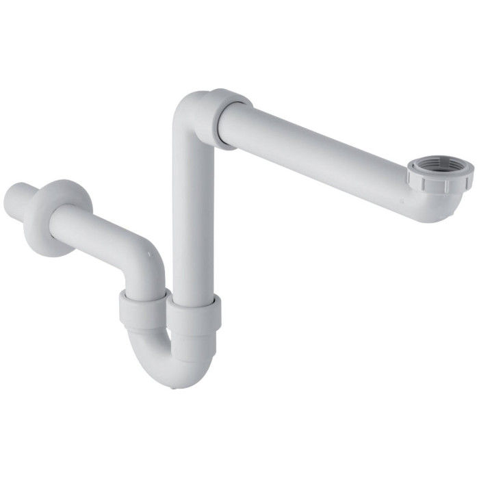 Space-saving sink siphon GEBERIT 1 1/4"" (1 1/2") x 40 mm, 151107111