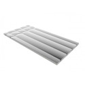 Kuiv süsteemi plaat EPS 300 MEPAfloor 16-17 mm (200 mm) 1200 x 600 x 30 mm, alumiiniumiga