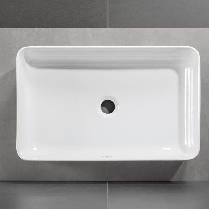 Valamu paigaldatakse VILLEROY & BOCH Collaro 560x360 mm