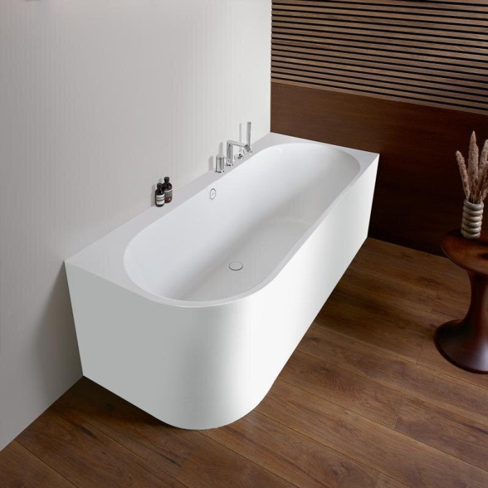 Corner bathtub VILLEROY & BOSH Oberon 2.1 Quaryl 180 x 80 cm, UBQ180OBN9CR00VD01