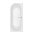 Corner bathtub VILLEROY & BOSH Oberon 2.1 Quaryl 180 x 80 cm, UBQ180OBN9CR00VD01