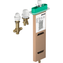 Paigalduskomplekt Basic Set 3 auguga vannisegisti HANSGROHE 13481180