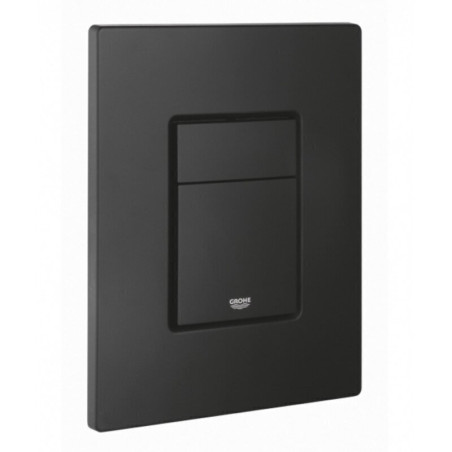 GROHE (3 in 1) concealed universal toilet frame set + SAT INFINITIO Compact Rimless wall-hung toilet black s