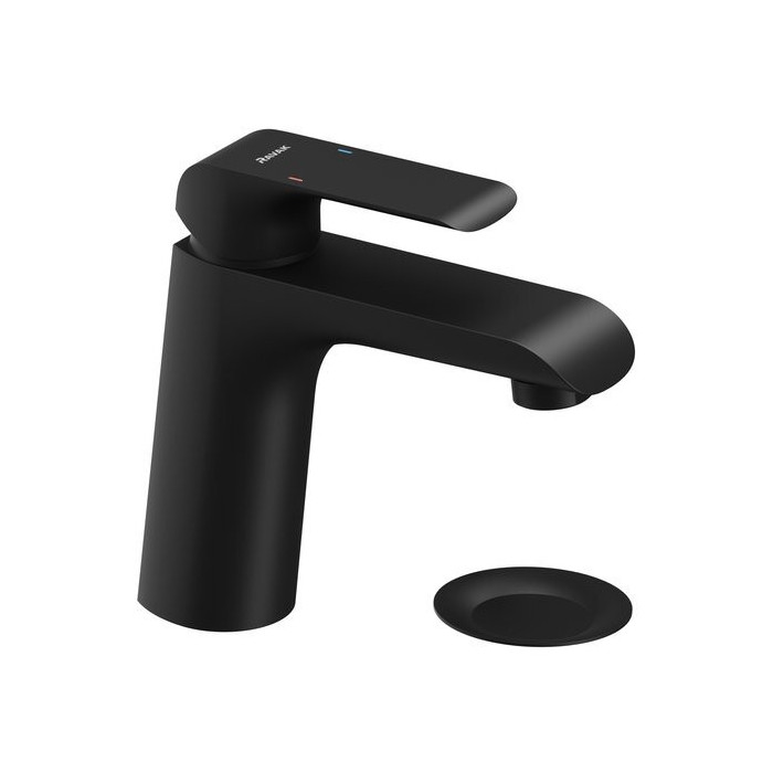 RAVAK Flat sink mixer with bottom valve, X070172
