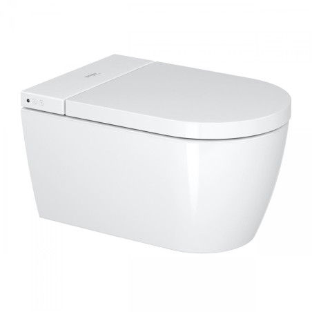 Подвесной унитаз с функцией биде DURAVIT SensoWash D-Neo Compact с крышкой с мягким закрыванием