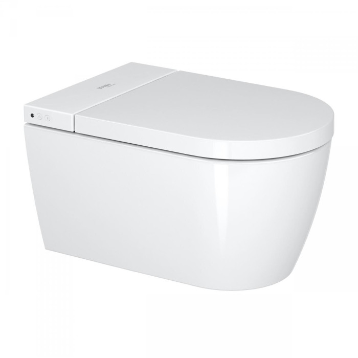 Hanging unit with bidet function DURAVIT SensoWash D-Neo Compact with soft-closing lid