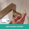 Washbasin mixer with bottom valve HANSGROHE Tecturis E 240, 73070140