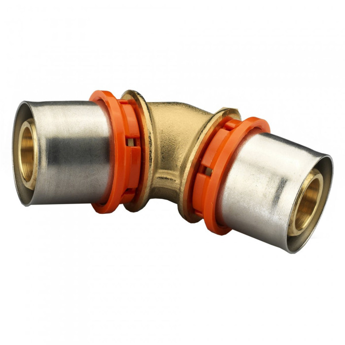 Локтевой соединитель MP 5704 IVAR 32 (3.0) x 32 (3.0) / 45°