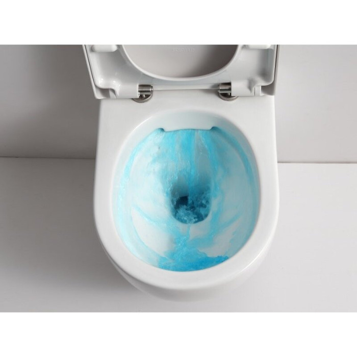 GROHE Euro Ceramic Rimless wall-mounted toilet with seat and soft-closing lid, 39703000