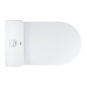 GROHE Bau Ceramic toilet with soft-closing seat, bottom connection