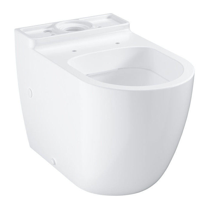 Устанавливаемый унитаз GROHE Bau Ceramic с мягким закрыванием крышки, нижнее подключение