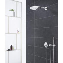 Potikendiline termostaatiline dušisüsteem GROHE Atrio Rainshower Cosmopolitan 310, roostevaba teras