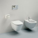 Hanging toilet LAUFEN Lua Advanced Rimless with Slim SoftClose seat and LCC coating