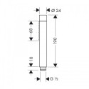 Dušipea HANSGROHE Axor Starck 2jet, 28532000