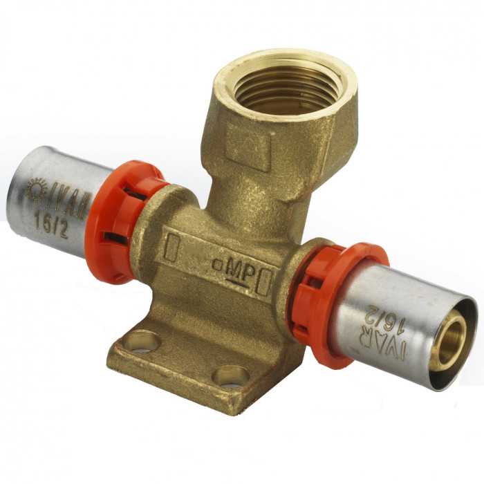 Elbow is secured by pressing MP 5723 IVAR 16 (2.0) x 1/2"" x 16 (2.0)