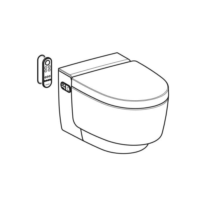 Nutikas riputatav WC koos bidetifunktsiooniga GEBERIT AquaClean Mera Classic, 146201111