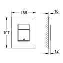 WC veepuhastusnupp GROHE Skate Cosmopolitan, 38732SH0