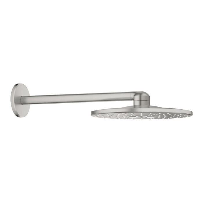 Statsioonaarne dušipea hoidikuga GROHE Rainshower SmartActive 310 mm 2jet, supersteel, 26475DC0