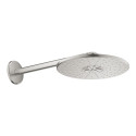 GROHE Rainshower SmartActive 310 mm 2jet stationary shower head with holder, supersteel, 26475DC0
