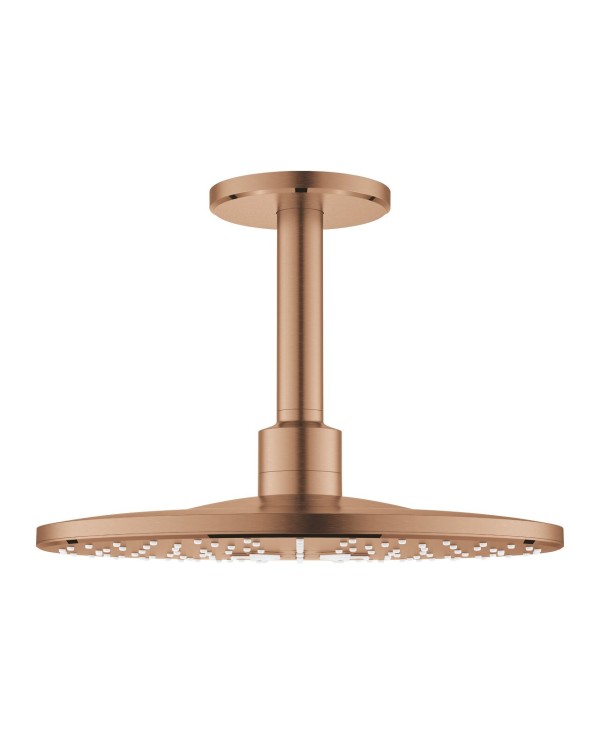 GROHE Rainshower SmartActive 310 mm 2jet stationary shower head with holder, 26477DL0
