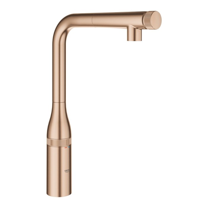 Смеситель для кухни (раковины) с выдвижным изливом GROHE Essence SmartControl, 31615DL0