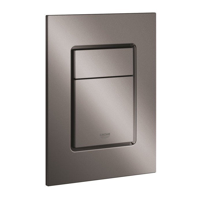 WC water flush button GROHE Skate Cosmopolitan S, hard graphite, 37535A00