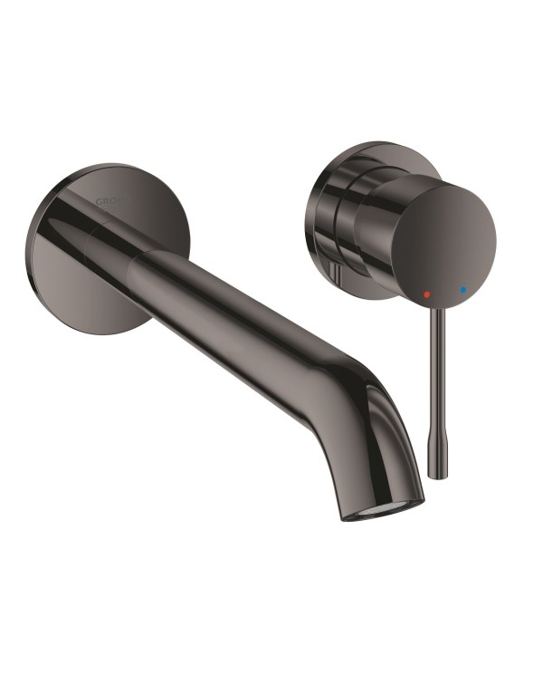 Встраиваемый смеситель для раковины GROHE Essence 230 мм, жесткий графит, 29193A01
