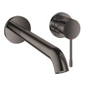 Встраиваемый смеситель для раковины GROHE Essence 230 мм, жесткий графит, 29193A01