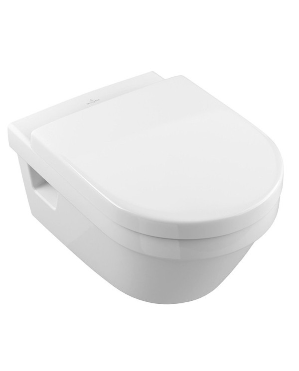 Подвесной унитаз VILLEROY & BOCH Architectura с покрытием Ceramic plus, Rimless 5684HRR1
