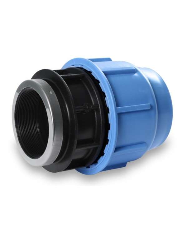 Plastic screw connection for PE pipe SAB 110 x 4"" in the middle