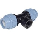 Plastikust kinnitatav kolmik PE torule SAB 110 x 1"" keskel