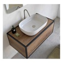 SCARABEO Glam sink-bowl 560 x 390 mm, white