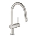 Кухонный смеситель с выдвижным изливом GROHE Minta, 32321DC2