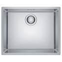 Stainless steel sink FRANKE MRX110-55 with a plug valve, 122.0553.947