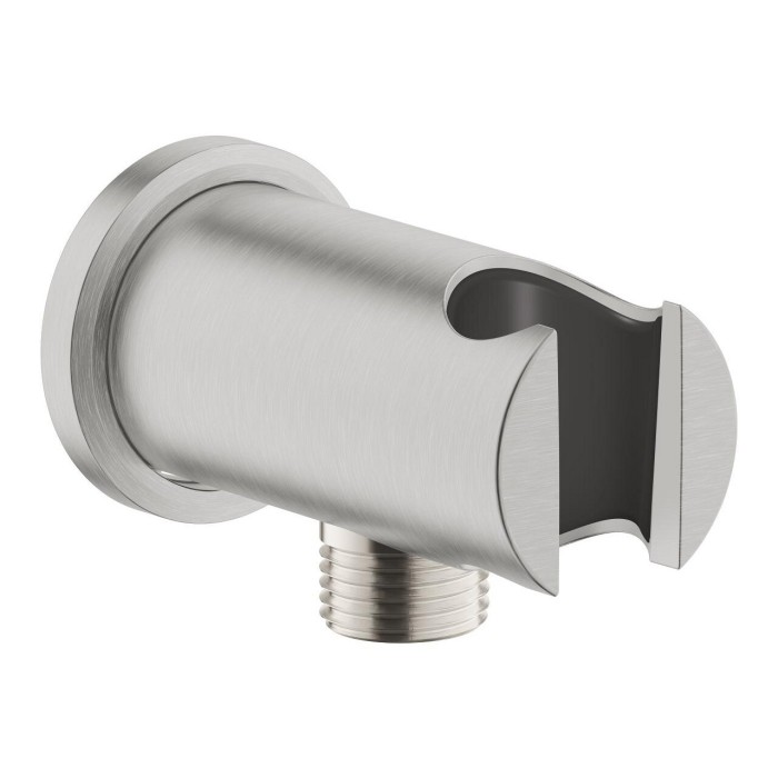 Water outlet for GROHE Rainshower concealed shower, supersteel, 26658DC0