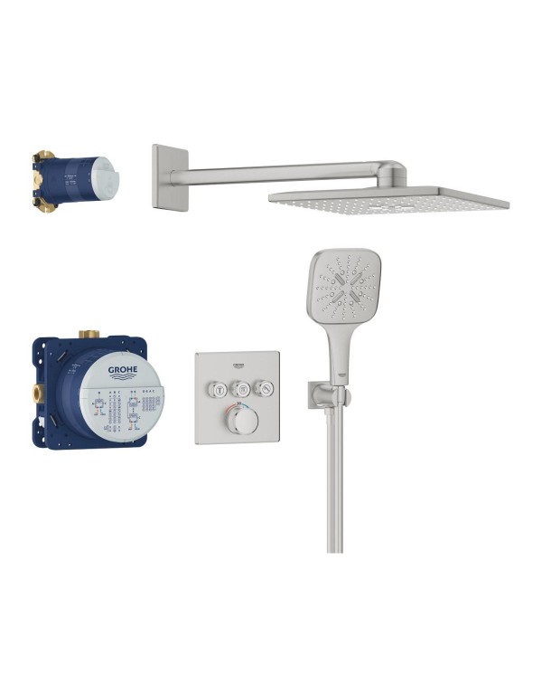 Встраиваемые термостатические душевые комплекты GROHE Grohtherm SmartControl, 34864DC0