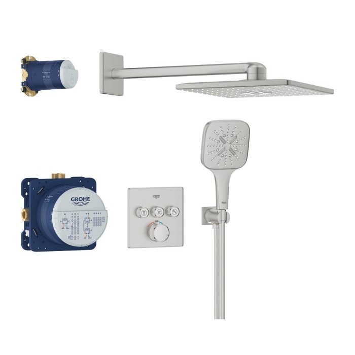 Built-in thermostat shower set GROHE Grohtherm SmartControl, 34864DC0