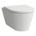 Подвесной унитаз Kartell by LAUFEN Rimless с крышкой SoftClose, белый матовый