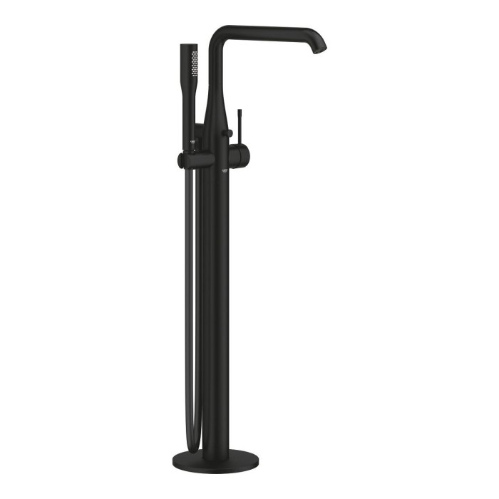 Põrandavannisegisti GROHE Essence, phantom black, 25248KF1