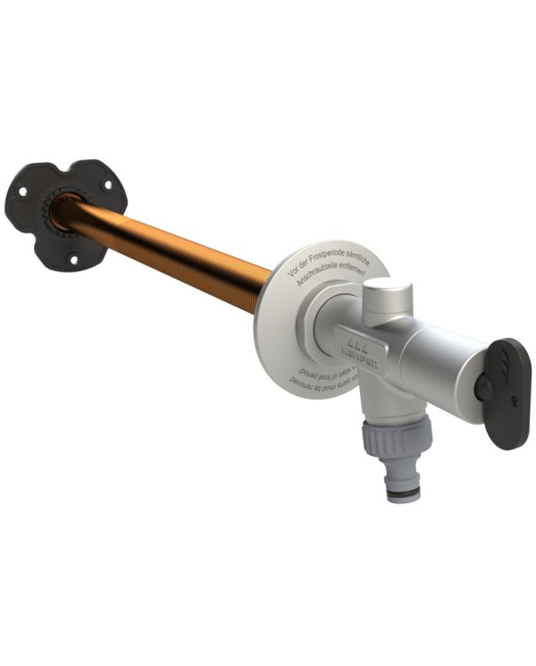 Külmakindel välistoru KEMPER Frosti 150 / 415 mm paksustele seintele koos diguga, 5780301500
