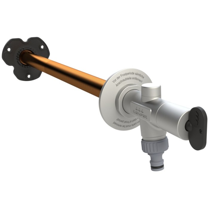 Frost-free outdoor faucet KEMPER Frosti for walls with a thickness of 150 / 415 mm with a digu, 5780301500
