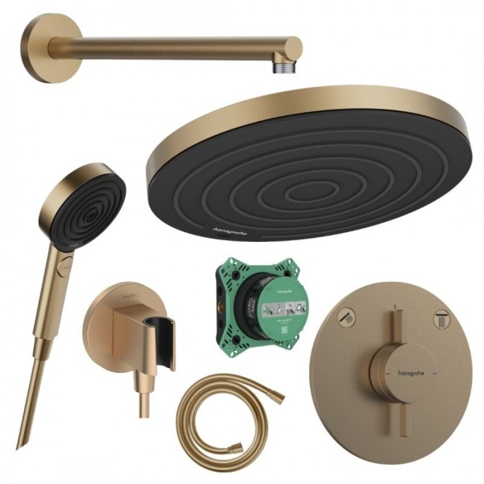 Built-in thermostatic shower set HANSGROHE Pulsify S, HANSG10