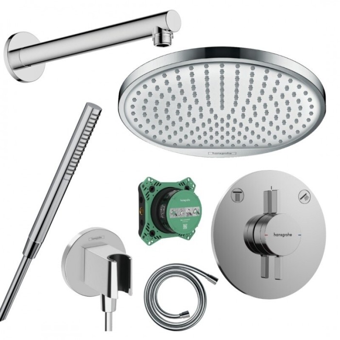 Встраиваемый термостатический душевой комплект HANSGROHE Pulsify S, HANSG9-1