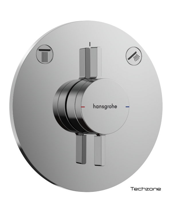 Термостат HANSGROHE DouTurn S 2 функции, 75418000