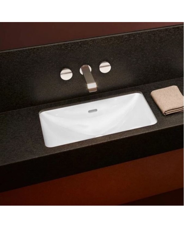 The sink VILLEROY & BOSH Loop & Friends 540 x 340, 4A570001 is installed under the countertop.